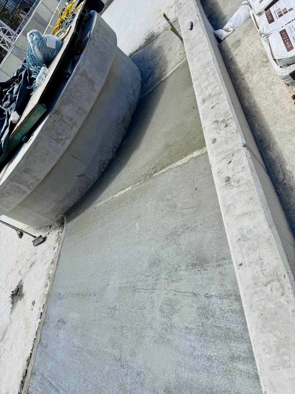 Pro Shield Project 1 - Floor Prep & Waterproofing